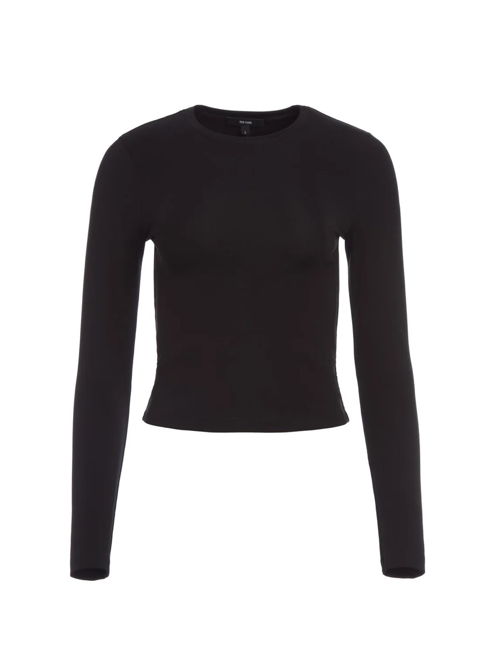 The Park Heather Tee Black Long Sleeve Size Large